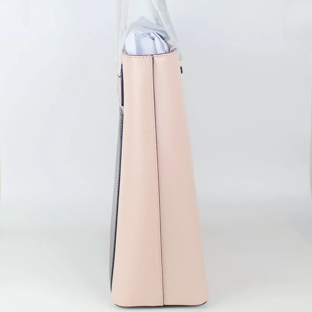 NWT Kate Spade Color Block Leather Tote Bag